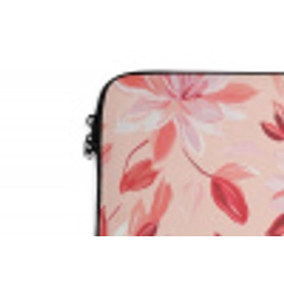 Botanisch - Bloemen - Rood laptophoes neopreen klein 279 -detail