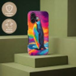 Ijsschots - Pinguïn - Abstract - Lucht Toughcase MagSafe Apple iPhone 17 klein -USP_PrintM_DE