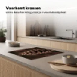 Dennenappel - Bos - Herfst - Bruin - Sfeervol Inductie beschermer vinyl 3mm middel -sfeer1