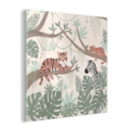 Jungle - Rustiek - Pastel plexiglas 5mm klein -z3d