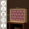 Antiek - Bloemen - Kleurrijk Light Box met batterij (Wandlamp) middel 907 -USP_websiteoverzichtNL