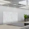Oppervlakte - Textuur - Grijs keuken achterwand spatscherm klein 900 -3d_schuin
