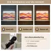 Abstract - Landschap - Golven Light Box met batterij (Wandlamp) middel -USP_lichtkleurNL