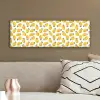 Citroenen - Wit - Bloemen - Patroon canvas 2cm klein 828 -sfeer3