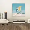 Glas - ijsblokjes - Citroen aluminium wit klein -sfeer1