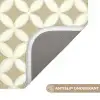 Symmetrisch - Motief - Beige Badmat klein 997 -USP_AntislipNL