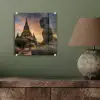 Tempel - Zonsondergang - Boeddha beelden - Buddha plexiglas 5mm klein -sfeer3