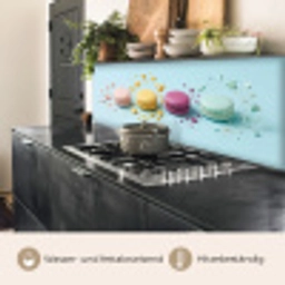 Macarons - Kleurrijk - Pastel keuken achterwand 2 middel -usp_DE