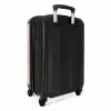 Nude - Licht zalmroze NBS - Handbagage koffer - Kinderen Unisex middel -achterkant