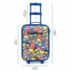 Beestjes met Grote Oogjes Kinderkoffer - Blauw klein -productfoto_formaten