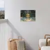 Dennensprookje - Rendier - Nacht tuinposter los doek klein -sfeer8