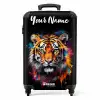 Tijger als Street Art Kunstwerk NBS - Handbagage koffer - Kinderen Unisex middel -productfoto_recht