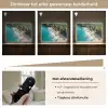 Tropisch - Strand - Water - Palmbomen Light Box met batterij (Wandlamp) middel -USP_dimbaarNL