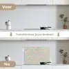 Zee - Kreeft - Groen - Oranje keuken achterwand spatscherm klein 900 -voor_na_NL