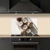 Kokosnoten - Bruin - Shaduw keuken achterwand spatscherm klein -sfeer1