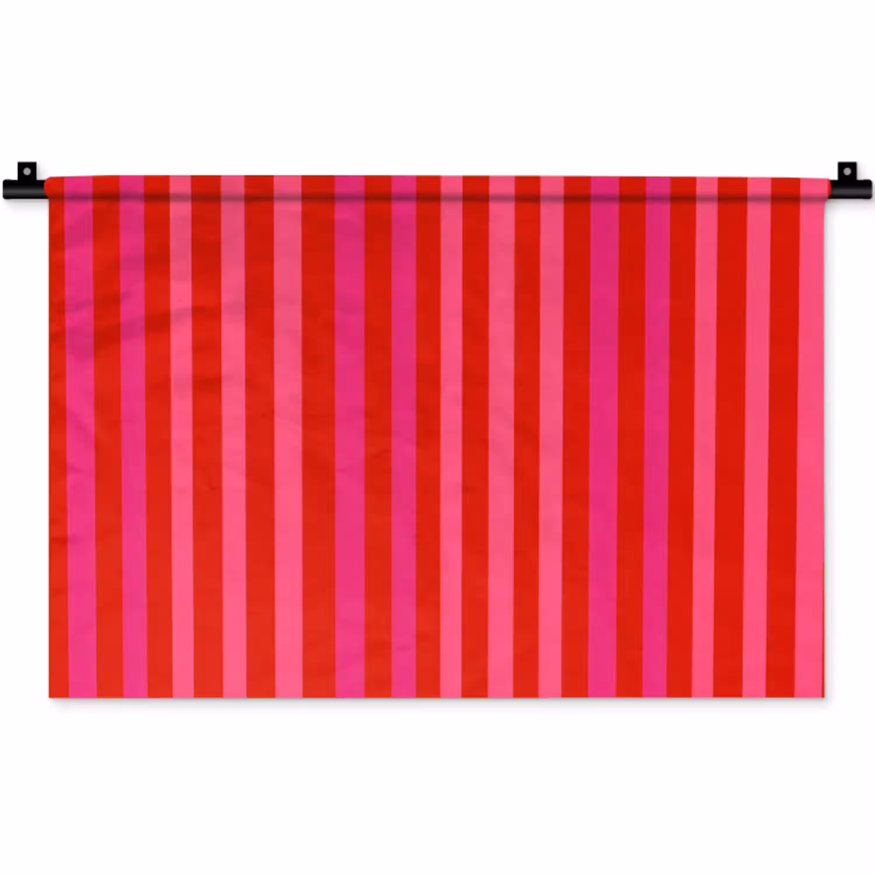 Verticaal - Strepen - Roze Wandkleed katoen klein 269 -zz3d