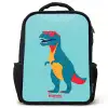 Coole T. rex met zonnebril Rugzak - Zwart middel -3d
