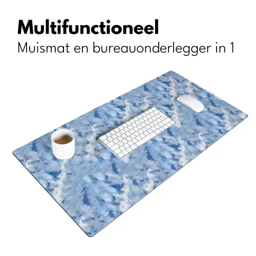 Vloeiend - Olie - Verf - Texturen Muismat XXL klein 681 -sfeer4