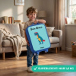 Dino - Dier - Zonnebril Kinderkoffer - Blauw klein -sfeer2_DE
