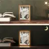 Deken - Wit - Boomstronk - Winter - Sneeuw Light Box met kabel (Tafellamp) klein -sfeer3