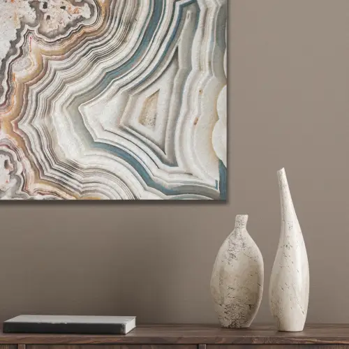 Edelsteen - Marmer - Natuur - Abstract PET vilt klein -sfeer6_closeup
