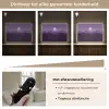 Heuvels - Paars - Mist - Zon Light Box met batterij (Wandlamp) middel -USP_dimbaarNL