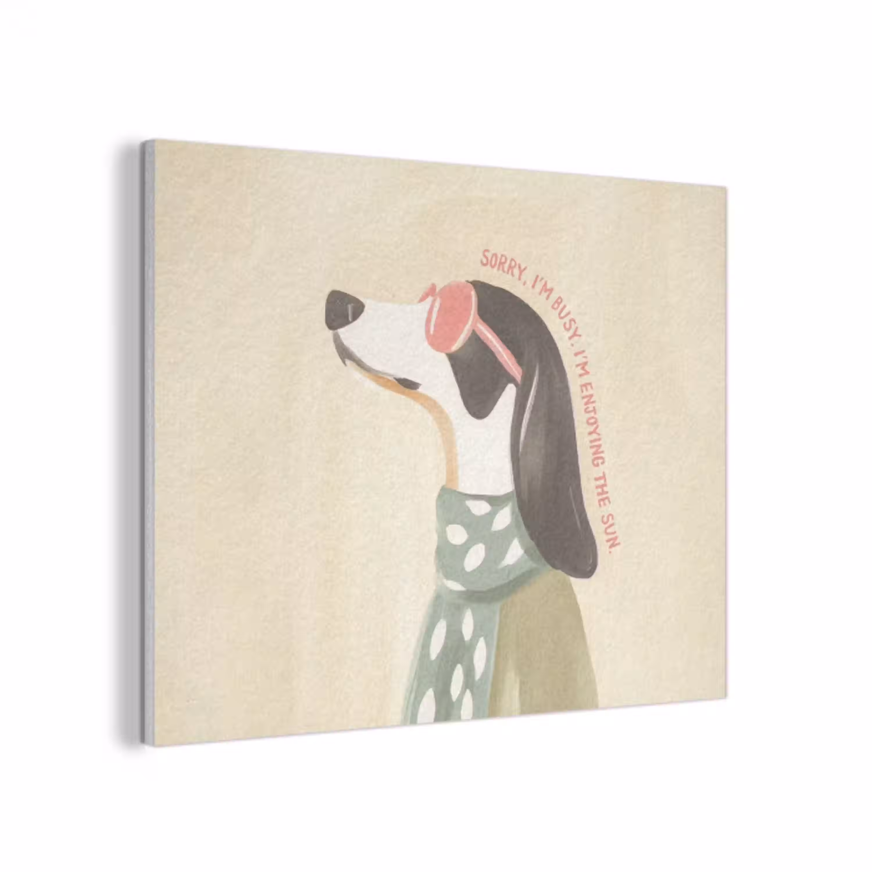 Quote - Hond - Zonnebril PET vilt klein -3d