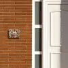 Houtstapel - Modern Naambord Rechthoek middel -sfeer3-rechthoek-S