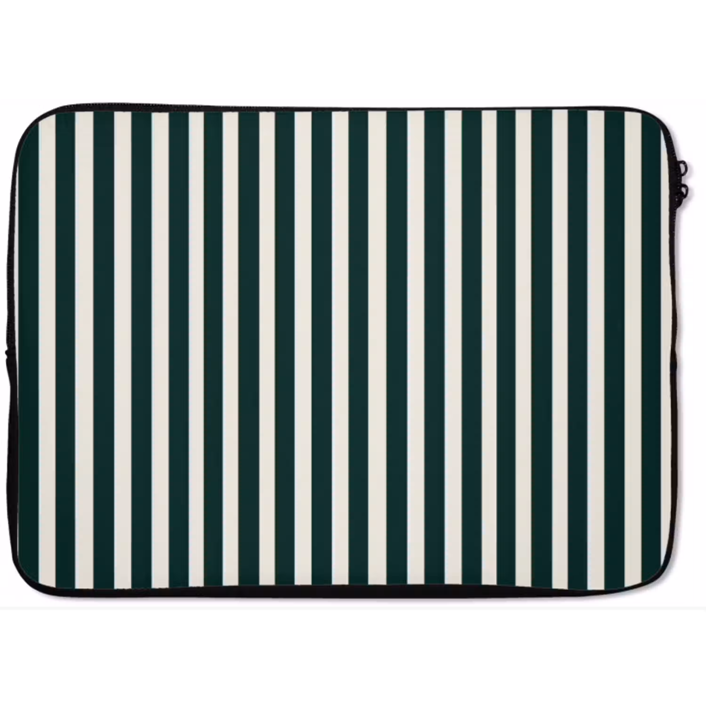 Strepen - Klassiek - Groen laptophoes neopreen klein 279 -zkaufland3dotto