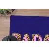 Badass - Panterpint - Schaduw - Roze muismat rubber klein -closeup