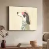 Quote - Hond - Zonnebril Textielframe zwart klein -sfeer3