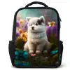Fluffy Franky Rugzak - Zwart middel -3d