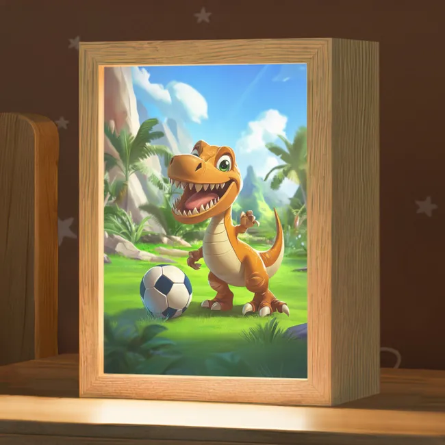 Dino - Voetbal - Groen Light Box met kabel klein -zzz_3d_website