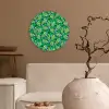Druiven - Tros - Groen Wandcirkel kunststof plaat 5mm dik klein 188 -sfeer1