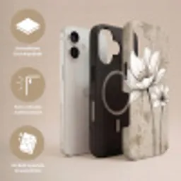 Modern - Design - Wit Toughcase MagSafe Apple iPhone 17 klein -USP_Lagen_DE