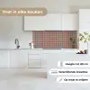 Blauw - Bruin - Vlekken - Vierkant keuken achterwand 2 middel 871 -sfeer4_NL