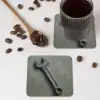 Steeksleutel - Schilderij - Gereedschap - Verf onderzetter kurk middel -sfeer2