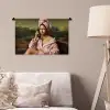 Mona - Klassiek - Roze Wandkleed katoen klein -sfeer4