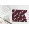 Kraanvogels - Klassiek - Bordeaux muismat rubber klein 262 -witbureau