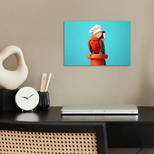 Ara - Koksmuts - Sokkel - Grappig poster papier klein -sfeer1