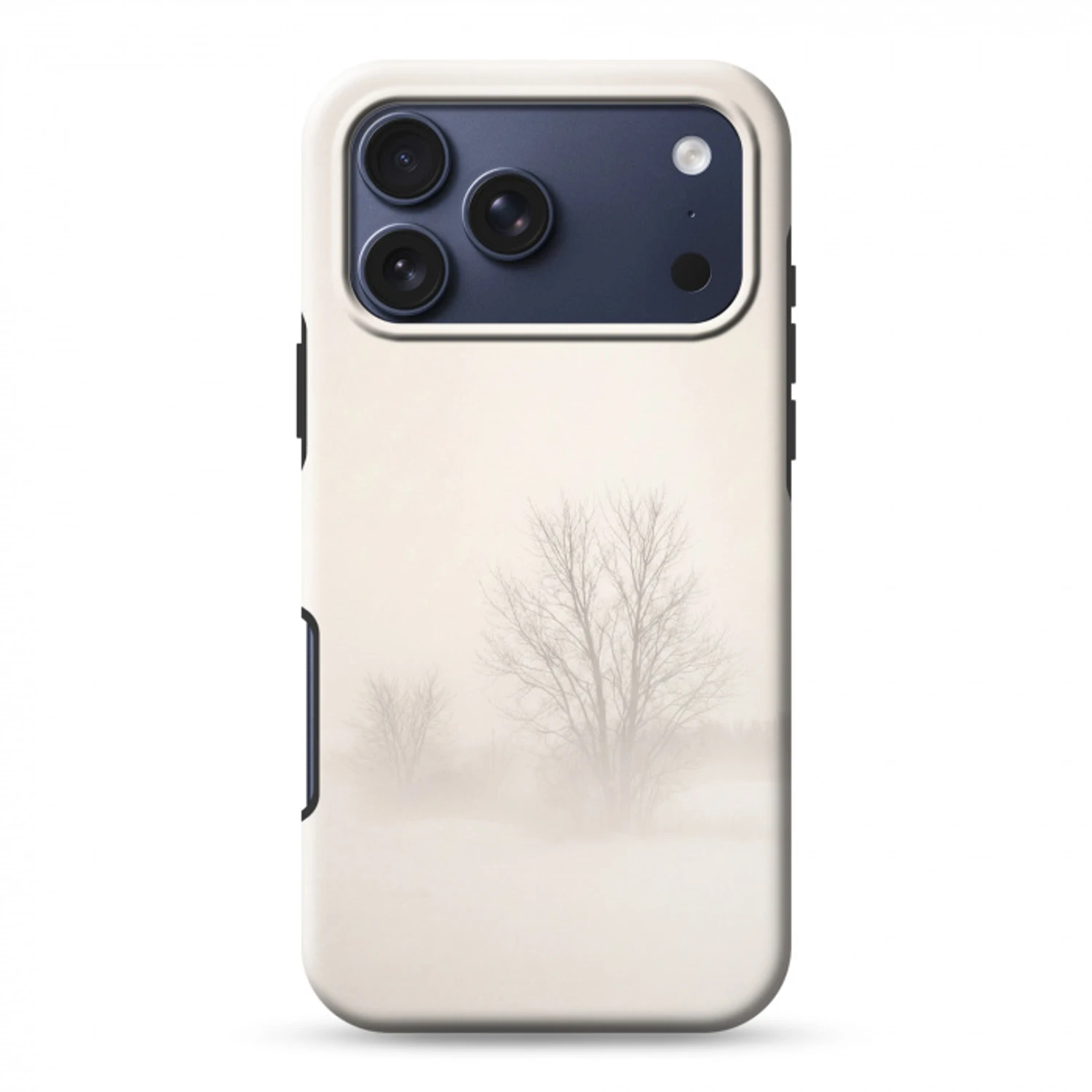 Boom - Mist - Sneeuw - Winter - Minimalistisch Toughcase MagSafe Apple iPhone 17 Pro Max klein -3d