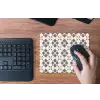 Bladvorm - Klassiek - Kleurrijk muismat rubber klein 262 -toetsenbord