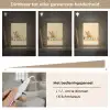 Eieren -  Konijn - Pasteltinten Light Box met kabel (Tafellamp) klein -USP_dimbaarNL