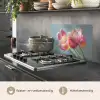 Tulpen - Roze - Stelen keuken achterwand spatscherm klein -usp_NL