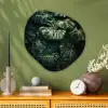 Plant - Monstera - Lichtinval Wandcirkel Organisch Plexiglas middel -sfeer2