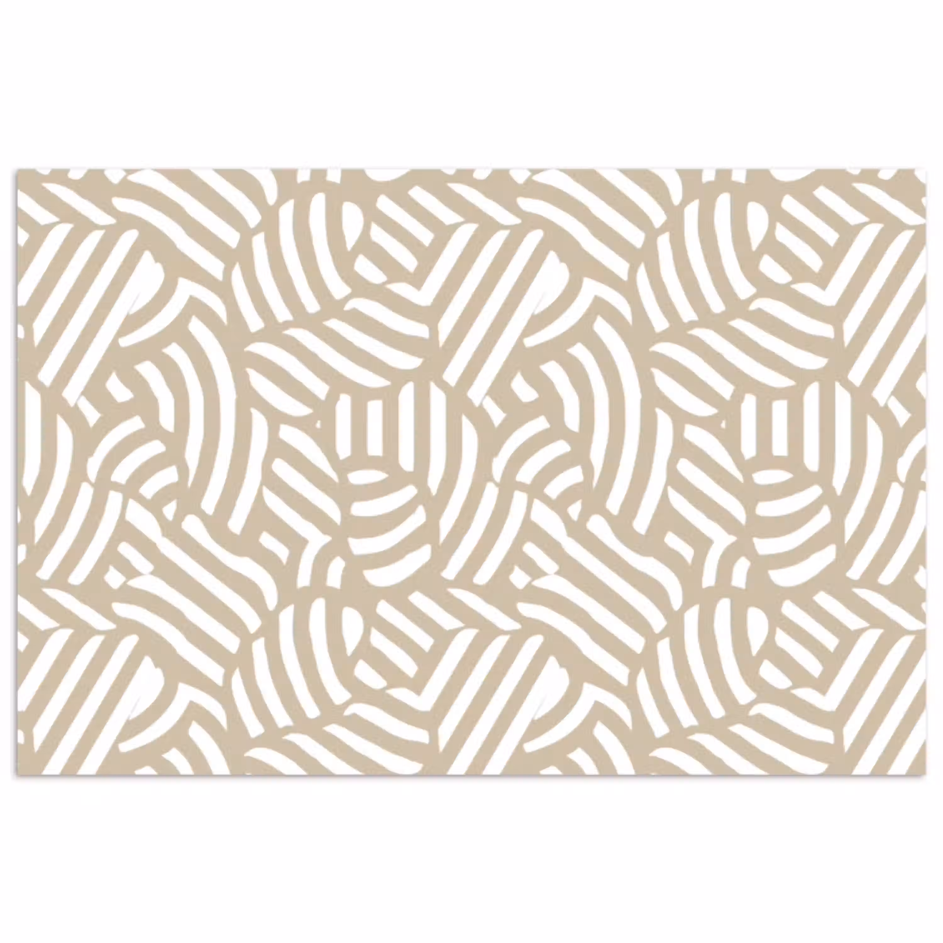 Abstract - Modern - Beige poster papier klein 62 -3d