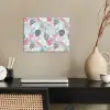 Inductie beschermer - Bladeren - Pastel - Jungle - Afdekplaat voor kookplaat poster papier klein -sfeer1
