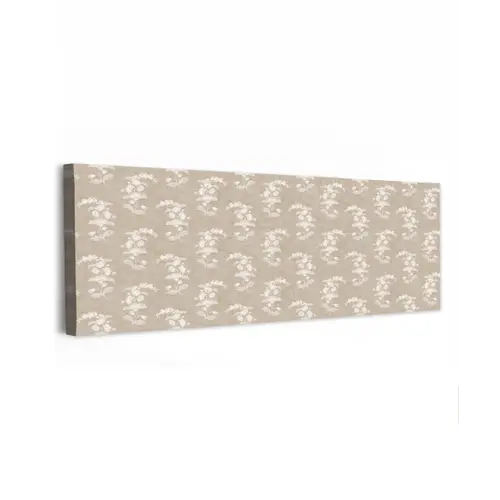 Motief - Beige - Linnen canvas 2cm klein 828 -z3d