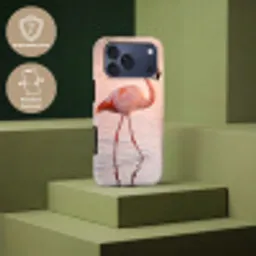 Flamingo - Water - Roze Toughcase MagSafe Apple iPhone 17 Pro Max klein -USP_PrintM_NL