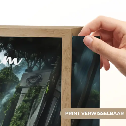 T-Rex - Auto - Regenwoud Light Box met batterij (Wandlamp kind) middel -USP_websiteprintNL
